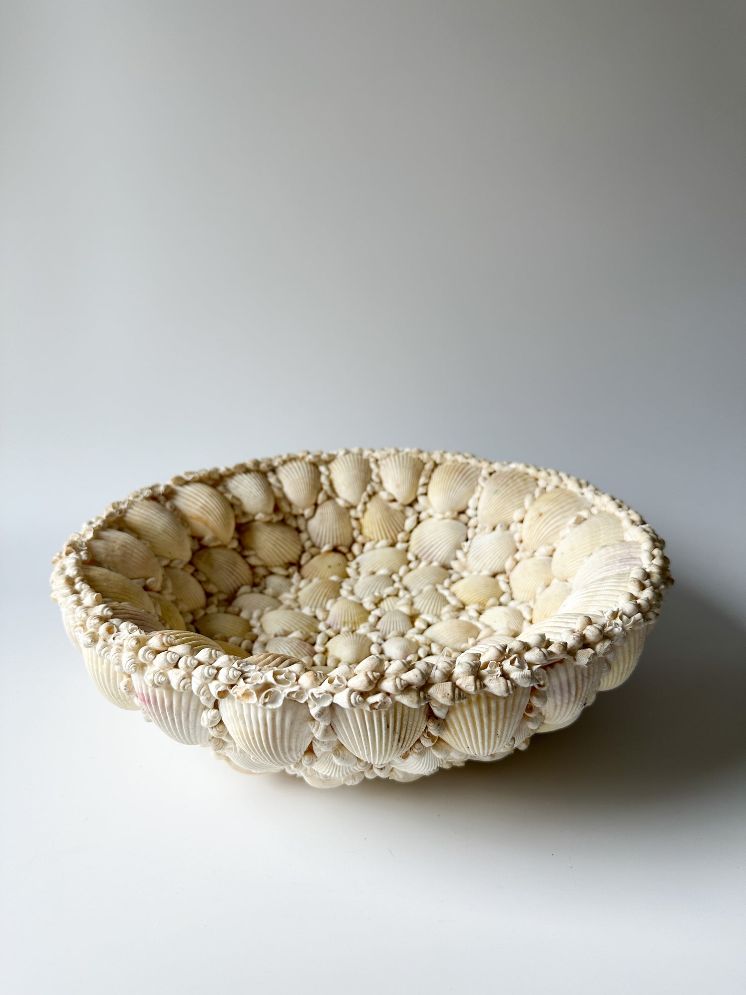 Large Bowl covered in real shells