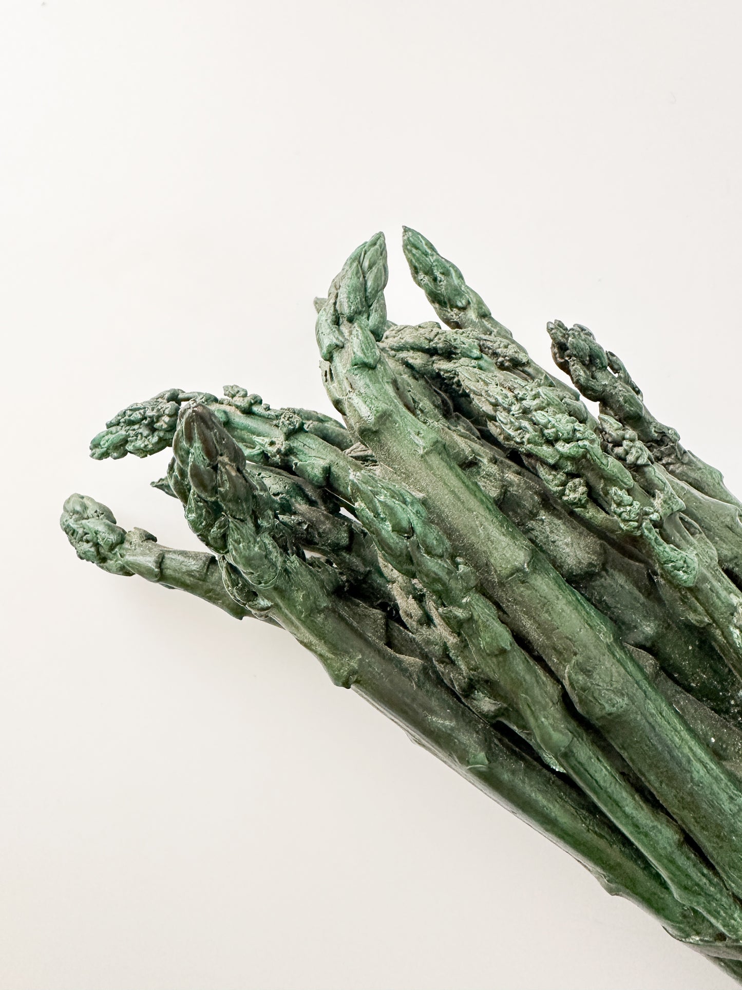 Donald L. Reed Bronze Asparagus Sculpture (signed) Heavy