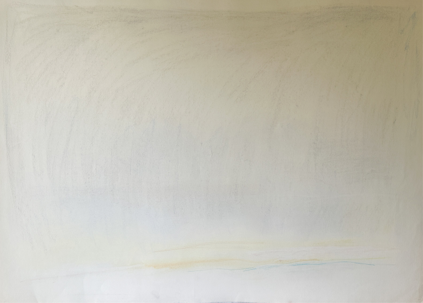 Whisper Light Sky Abstract - Pastel by Jane Matteson (41”W x 29.5”H)