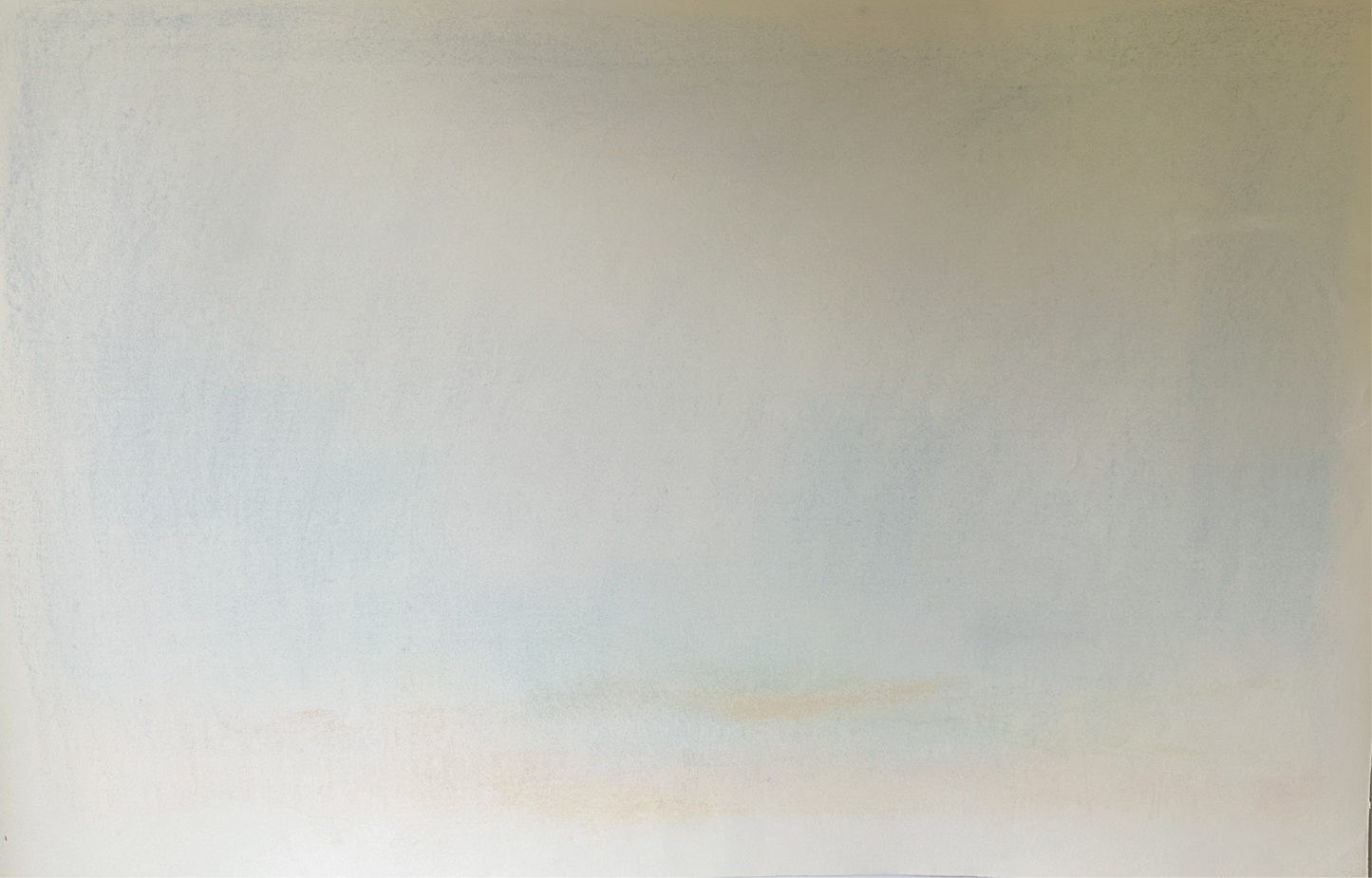 Whisper Light Abstract II - Pastel by Jane Matteson (40”W x 26”H)