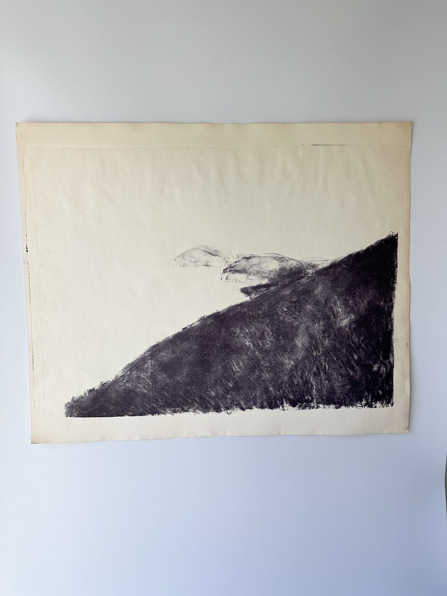 "FLOATING LANDSCAPE" Lithograph by Jane Matteson