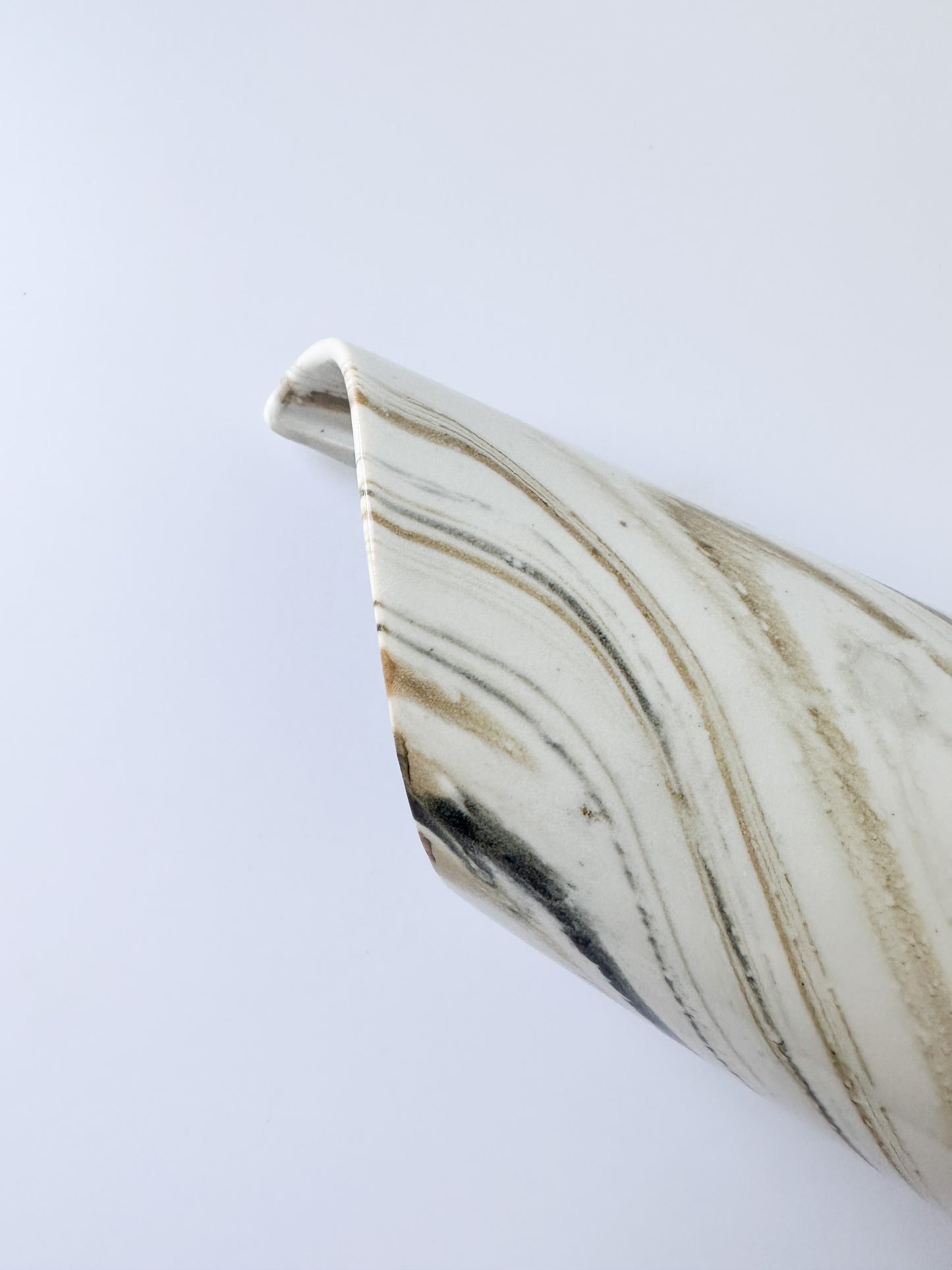 Ceramic Marble Look Vase